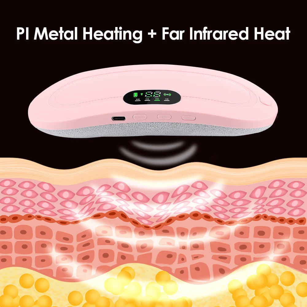 Heated Massage Warming Palace Belt For Girls During Menstrual Period Auntie Nuangongbao Intelligent Heating Waist Massage Device